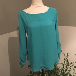 LOFT Teal Blouse